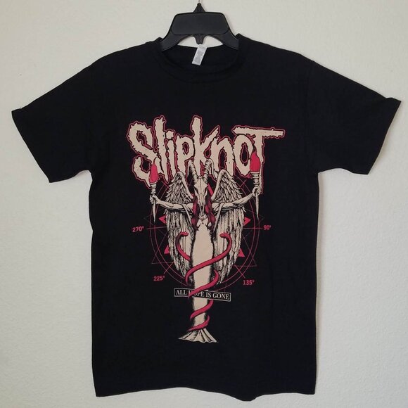 New "Slipknot Red All Hope Is Gone" Unisex Silkscreen T-Shirt. Small - 2XL. - Picture 1 of 2